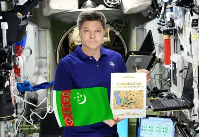 The President of Turkmenistan congratulated cosmonaut Kononenko on his birthday